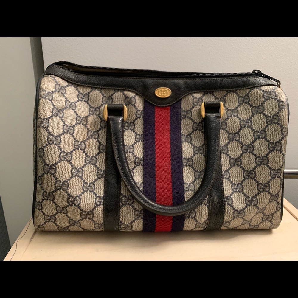 Vintage Gucci Boston doctor bag
